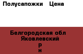 Полусапожки › Цена ­ 2 500 - Белгородская обл., Яковлевский р-н, Строитель г. Одежда, обувь и аксессуары » Женская одежда и обувь   . Белгородская обл.